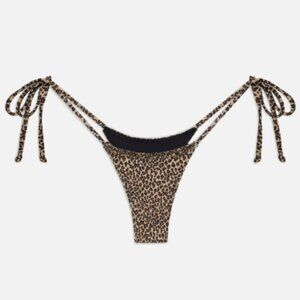 New! Frankie's Bikinis Baby Leopard Print Divine Bikini Bottoms 1644
